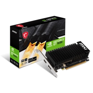 Graphics Card | MSI | 4 GB | DDR4 | 64 bit | GPU 1430 MHz | 1xHDMI | 1xDisplayPort | GT10304GHD4LPOC