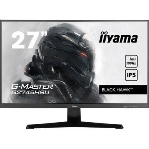 LCD Monitor | IIYAMA | 27" | Gaming | Panel IPS | 1920x1080 | 16:9 | 100Hz | Matte | 1 ms | Speakers | Tilt | Colour Black | G2745HSU-B1