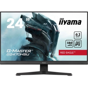 LCD Monitor | IIYAMA | G2470HSU-B6 | 24" | Panel IPS | 1920x1080 | 16:9 | 180Hz | Matte | 0.2 ms | Speakers | Colour Black | G2470HSU-B6