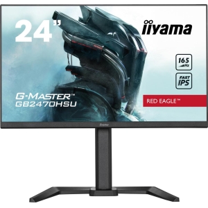 LCD Monitor | IIYAMA | GB2470HSU-B5 | 24" | Panel IPS | 1920x1080 | 16:9 | 165Hz | Matte | 0.8 ms | Speakers | Pivot | Height adjustable | Tilt | Colour Black | GB2470HSU-B5