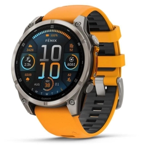 SMARTWATCH FENIX 8 SAPPHIRE/ORANGE 010-02905-11 GARMIN