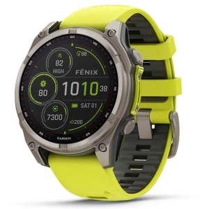 SMARTWATCH FENIX 8 SAPP. SOLAR/YELLOW 010-02906-21 GARMIN