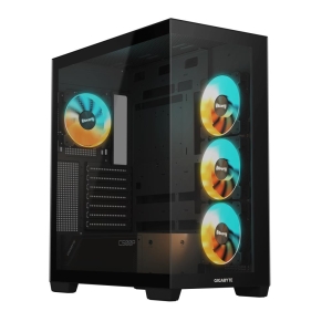 Case | GIGABYTE | GB-C500P ST | MidiTower | Case product features Transparent panel | ATX | MicroATX | MiniITX | Colour Black | GB-C500PST