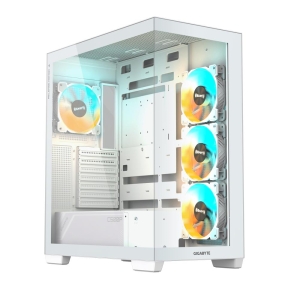 Case | GIGABYTE | MidiTower | Case product features Transparent panel | ATX | MicroATX | MiniITX | Colour White | GB-C500PIST