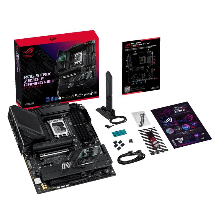 Mainboard | ASUS | Intel Z890 | LGA1851 | ATX | Memory DDR5 | Memory slots 4 | 1xPCI-Express 4.0 16x | 1xPCI-Express 5.0 16x | 5xM.2 | 1xHDMI | 1xDisplayPort | 1xAudio-In | 1xAudio-Out | 2xUSB 2.0 | 4xUSB 3.0 | 4xUSB 3.1 | 2xUSB-C | 2xUSB-C w/Thunderbolt 