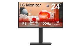 LCD Monitor | LG | 23.8" | Business | Panel IPS | 1920x1080 | 16:9 | 100 Hz | 5 ms | Swivel | Pivot | Height adjustable | Tilt | 24BA650-B