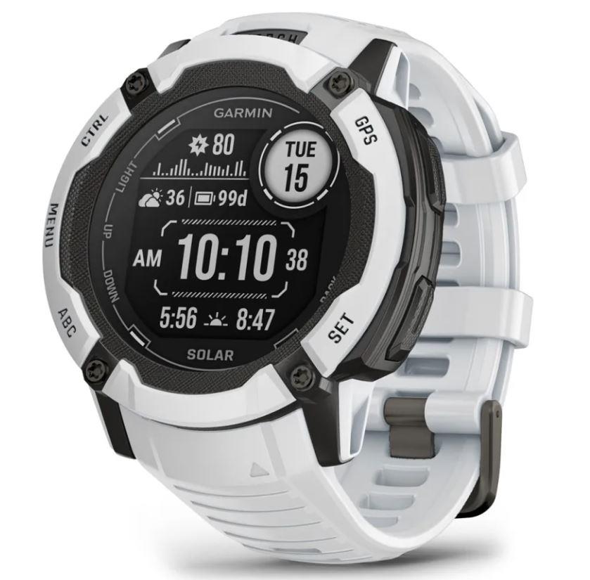 SMARTWATCH INSTINCT 2X SOLAR/WHITE 010-02805-04 GARMIN