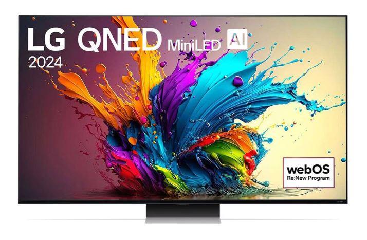 TV Set | LG | 65" | 4K/Smart | 3840x2160 | Wireless LAN | Bluetooth | webOS | 65QNED91T3A