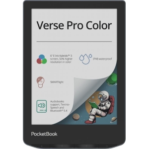 E-Reader | POCKETBOOK | Verse Pro Color | 6" | 1072x1448 | 1xUSB-C | Wireless LAN | Bluetooth | Dark Blue | PB634K3-1-WW