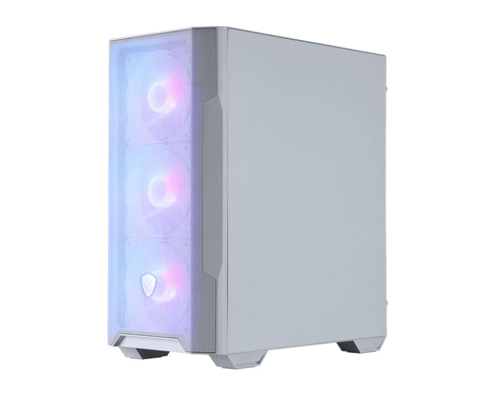 Case | MSI | MAG FORGE M100R / WHITE | Micro | Not included | MicroATX | MiniITX | Colour White | MAGFORGEM100RWHITE