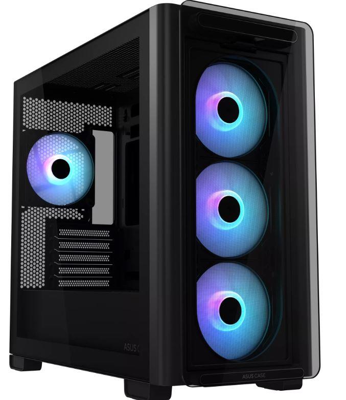 Case | ASUS | A23 PLUS | MidiTower | Case product features Transparent panel | MicroATX | MiniITX | Colour Black | A23PLUSTG/ARGBBLACK