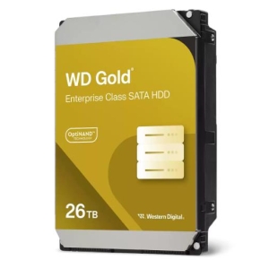 HDD | WESTERN DIGITAL | Gold | 26TB | SATA | 512 MB | 7200 rpm | 3,5" | WD261KRYZ