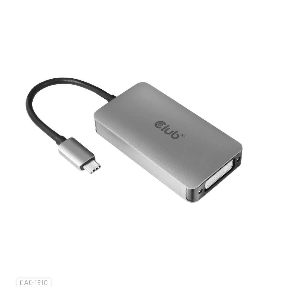 I/O ADAPTER USB-C TO DVI-D/ACTIVE M/F CAC-1510 CLUB3D