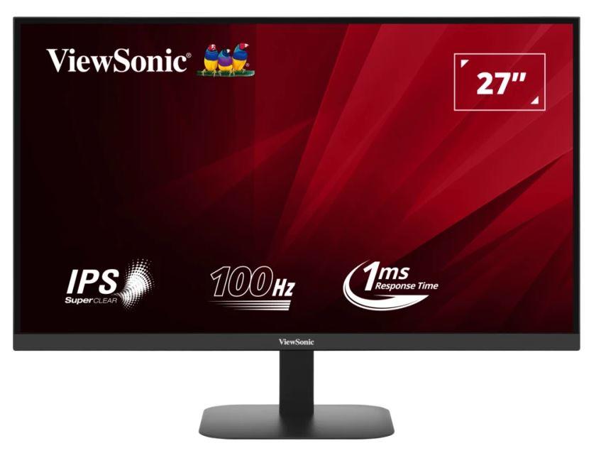 LCD Monitor | VIEWSONIC | VA2708-2K-HD | 27" | 4K | Panel IPS | 2560x1440 | 100Hz | Matte | 1 ms | Tilt | Colour Black | VA2708-2K-HD