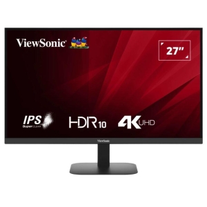 LCD Monitor | VIEWSONIC | VA2708-4K-HD | 27" | Panel IPS | 3840x2160 | 16:9 | 60 Hz | Matte | 4 ms | Tilt | Colour Black | VA2708-4K-HD