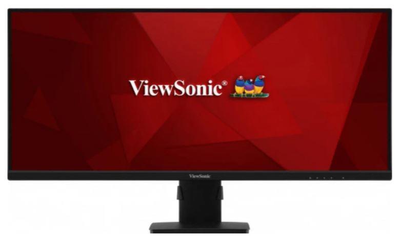 LCD Monitor | VIEWSONIC | VA3456-MHDJ | 34" | Business/21 : 9 | Panel IPS | 3440x1440 | 21:9 | 75Hz | Matte | 4 ms | Speakers | Swivel | Height adjustable | Tilt | Colour Black | VA3456-MHDJ