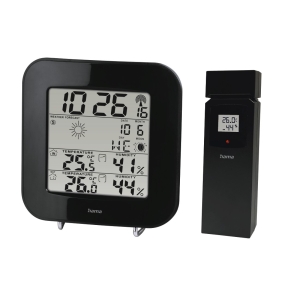 Hama 00186310 Weather station EWS-200 Black