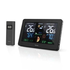 Hama 00186380 Weather station Premium Black