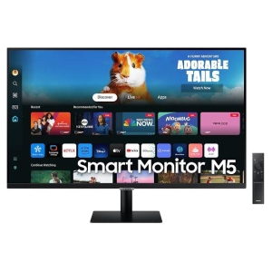 LCD Monitor | SAMSUNG | 27" | TV Monitor/Smart | Panel VA | 1920x1080 | 16:9 | 60Hz | Matte | 4 ms | Speakers | Tilt | Colour Black | LS27DM500EUXDU