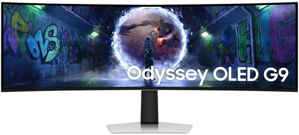 Monitor | SAMSUNG | Odyssey G9 G93SD | 49" | Gaming/Curved | Panel OLED | 5120x1440 | 32:9 | 240 Hz | 0.03 ms | Colour White | LS49DG934SUXEN