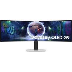 Monitor | SAMSUNG | Odyssey G9 G93SD | 49" | Gaming/Curved | Panel OLED | 5120x1440 | 32:9 | 240 Hz | 0.03 ms | Colour White | LS49DG934SUXEN