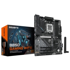 Mainboard | GIGABYTE | AMD B850 | SAM5 | ATX | Memory DDR5 | Memory slots 4 | 4xPCI-Express 16x | 3xM.2 | 1xHDMI | 1xDisplayPort | 1xAudio-In | 1xAudio-Out | 1xMicrophone | 4xUSB 2.0 | 4xUSB 3.2 | 1xUSB-C | 1xPS/2 | 1xRJ45 | B850GAMINGWF6