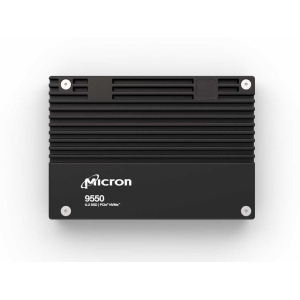 SSD | MICRON | SSD series 9550 PRO | 7.68TB | PCIe Gen5 | NVMe | NAND flash technology 3D TLC | Write speed 10000 MBytes/sec | Read speed 14000 MBytes/sec | Form Factor U.2 | MTFDLAL7T6THA-1BK1DABYYR