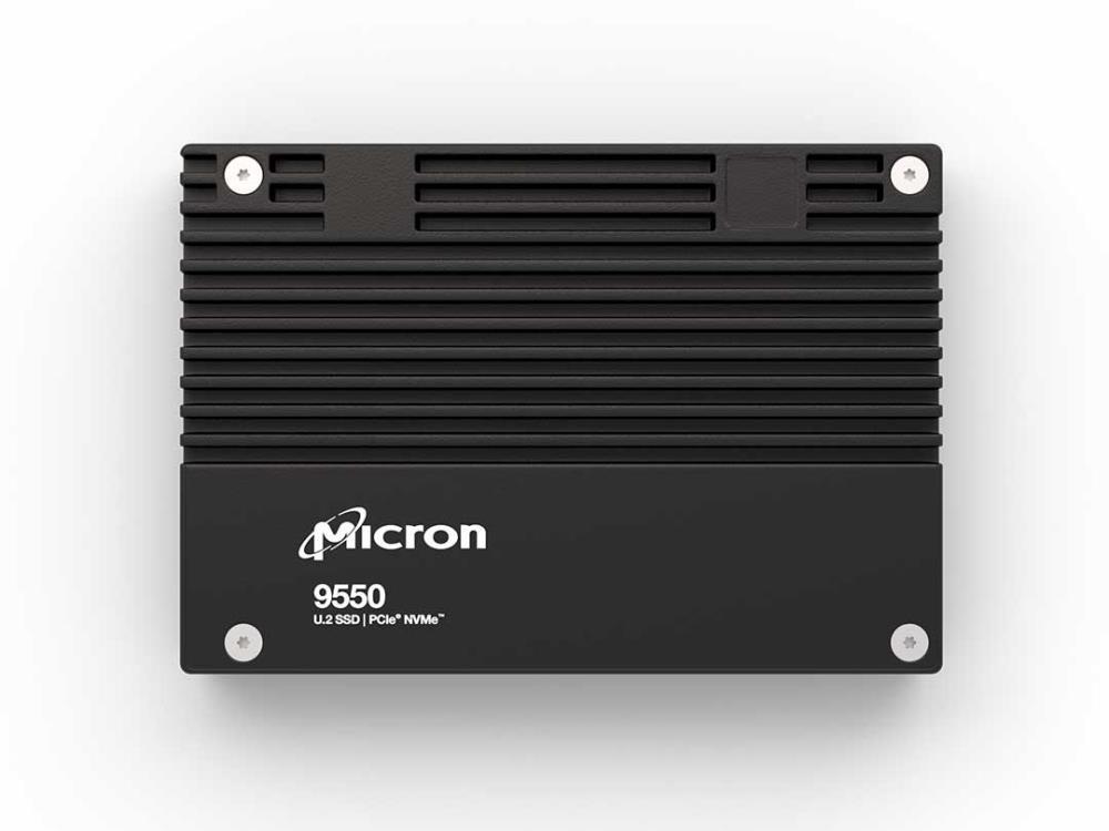 SSD | MICRON | SSD series 9550 PRO | 15.36TB | PCIe Gen5 | NVMe | NAND flash technology 3D TLC | Write speed 10000 MBytes/sec | Read speed 14000 MBytes/sec | Form Factor U.2 | MTFDLAL15T3THA-1BK1DABYYR