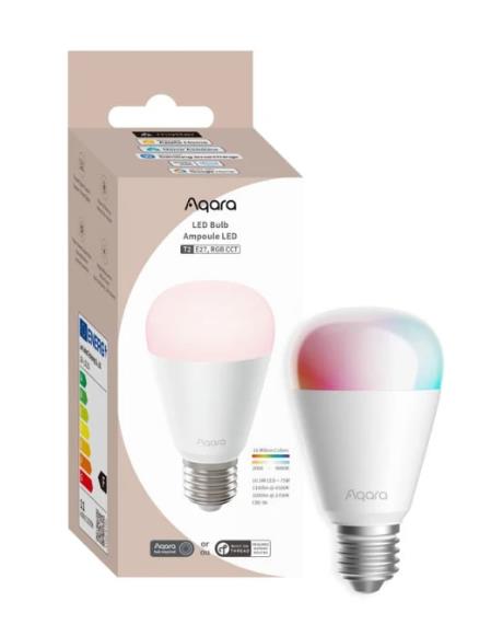 Smart Light Bulb | AQARA | Power consumption 10.5 Watts | Luminous flux 950 Lumen | 9000 K | Bluetooth/ZigBee | LB-L02D