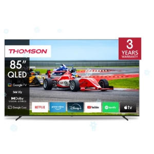 TV Set | THOMSON | 85" | 4K/Smart | QLED | 3840x2160 | Wireless LAN | Bluetooth | Google TV | Black | 85QG7S14