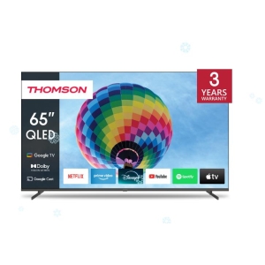 TV Set | THOMSON | 65" | 4K/Smart | QLED | 3840x2160 | Wireless LAN | Bluetooth | Google TV | Dark Grey | 65QG4S14