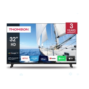 TV Set | THOMSON | 32" | 4K/Smart | 1366x768 | Wireless LAN | Bluetooth | Google TV | Black | 32HG2S14