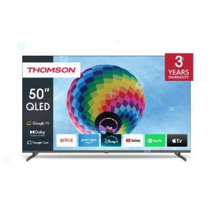 TV Set | THOMSON | 50" | 4K/Smart | QLED | 3840x2160 | Wireless LAN | Bluetooth | Google TV | Black | 50QG4S14