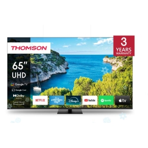 TV Set | THOMSON | 65" | 4K/Smart | 3840x2160 | Wireless LAN | Bluetooth | Google TV | Black | 65UG5C14