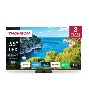 TV Set | THOMSON | 55" | 4K/Smart | 3840x2160 | Wireless LAN | Bluetooth | Google TV | Black | 55UG5C14