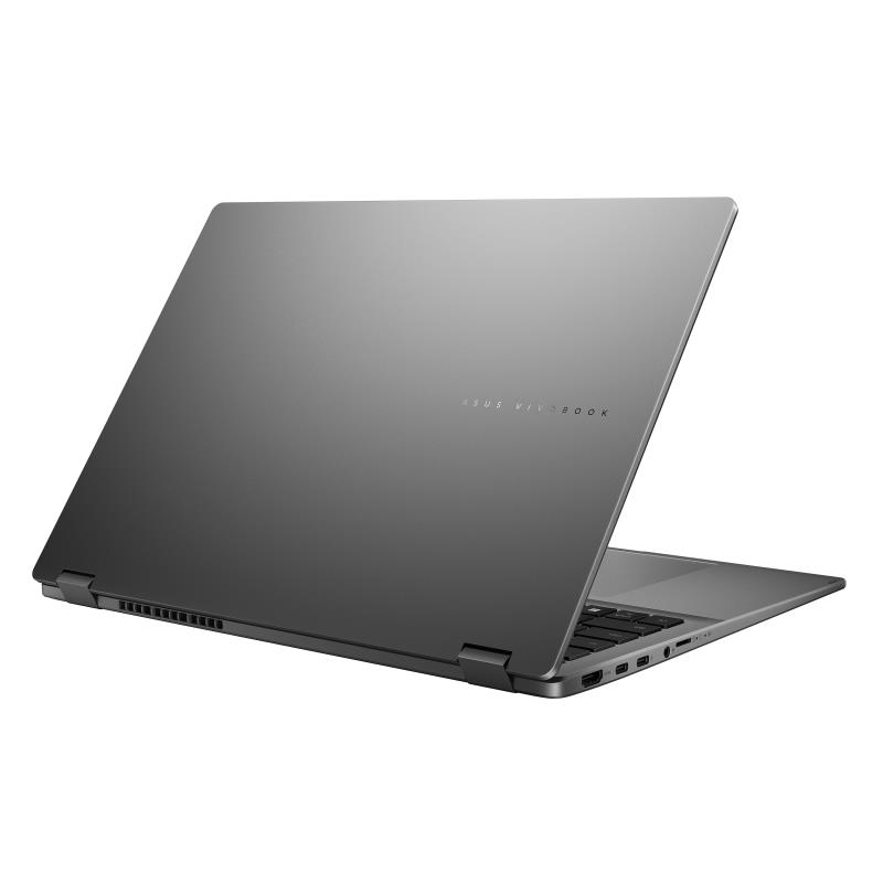 Ultrabook | ASUS | VivoBook Flip | TP3607SA-RJ033W | CPU  Core Ultra | u7-256V | 2200 MHz | 16" | Touchscreen | 2880x1800 | RAM 16GB | LPDDR5x | SSD 1TB | Intel Arc Graphics | Integrated | ENG | Card Reader Micro SD | Windows 11 Home | Grey | 1.78 kg