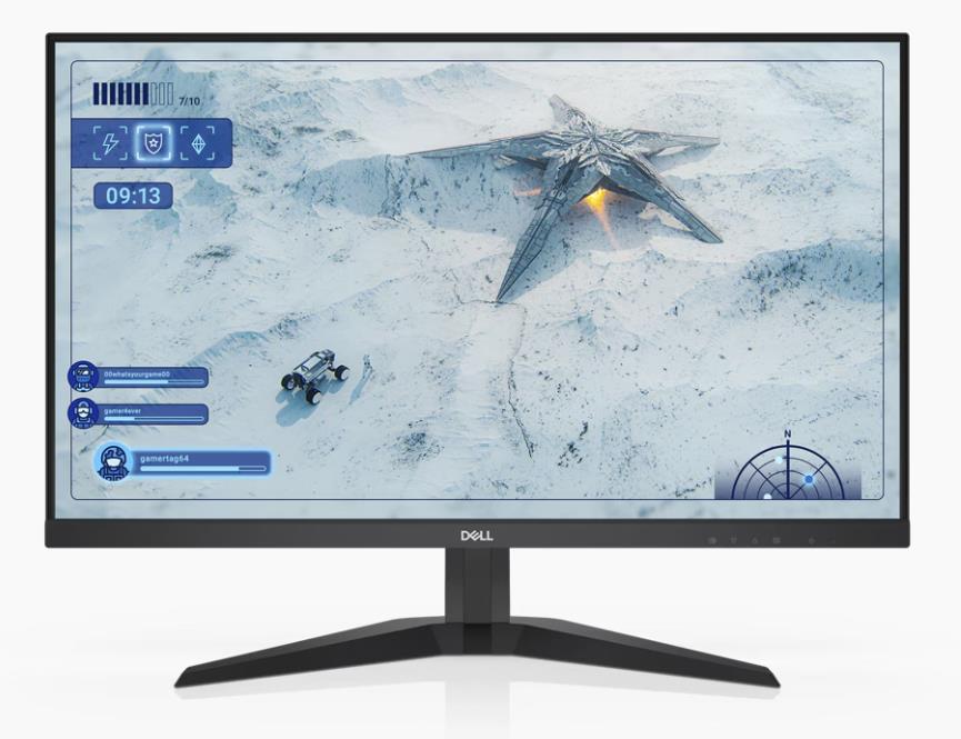 LCD Monitor | DELL | G2725D | 27" | Gaming | Panel IPS | 2560x1440 | 16:9 | 1 ms | Tilt | 210-BNNS