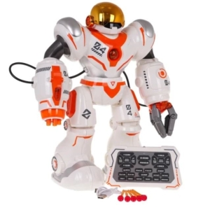 RoGer Multifunctional R/C Robot Orange/White