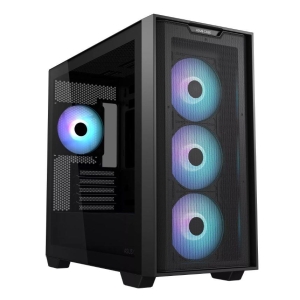 Case | ASUS | A21 PLUS | MidiTower | Case product features Transparent panel | Not included | MicroATX | MiniITX | Colour Black | A21PLUSTGARGBBLACK