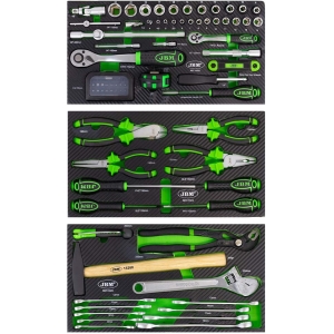 97-OS. 3X1 / 1 MOODULITE KOMPLEKT TÖÖRIISTAKASTILE PU-PANEELIS JBM*