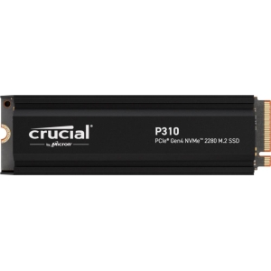 SSD | CRUCIAL | P310 | 1TB | M.2 | PCIe Gen4 | NVMe | 3D NAND | Write speed 6000 MBytes/sec | Read speed 7100 MBytes/sec | TBW 220 TB | CT1000P310SSD5