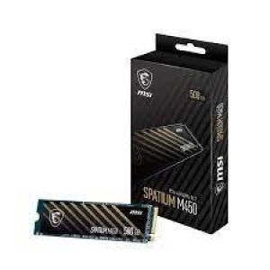 SSD | MSI | SPATIUM M450 | 1TB | M.2 | PCIe Gen4 | NVMe | 3D NAND | Write speed 2400 MBytes/sec | Read speed 3400 MBytes/sec | 2.15mm | TBW 350 TB | MTBF 1500000 hours | S78-440L0M0-P83