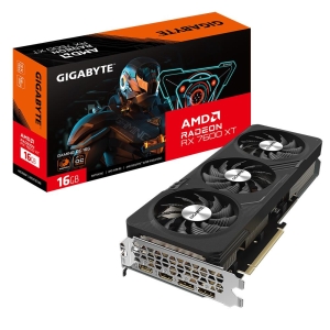 Graphics Card | GIGABYTE | AMD Radeon RX 7600 XT | 16 GB | GDDR6 | PCIE 4.0 16x | Triple slot Fansink | 2xHDMI | 2xDisplayPort | R76XTGAMINGOC-16GD1.1