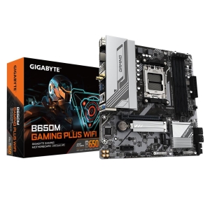 Mainboard | GIGABYTE | AMD B650 | SAM5 | Micro-ATX | Memory DDR5 | Memory slots 4 | 1xPCI-Express 1x | 1xPCI-Express 16x | 1xM.2 | 1xHDMI | 2xDisplayPort | 2xUSB 2.0 | 3xUSB 3.2 | 1xUSB-C | 1xPS/2 | B650MGAMINGPLUSWF1.1