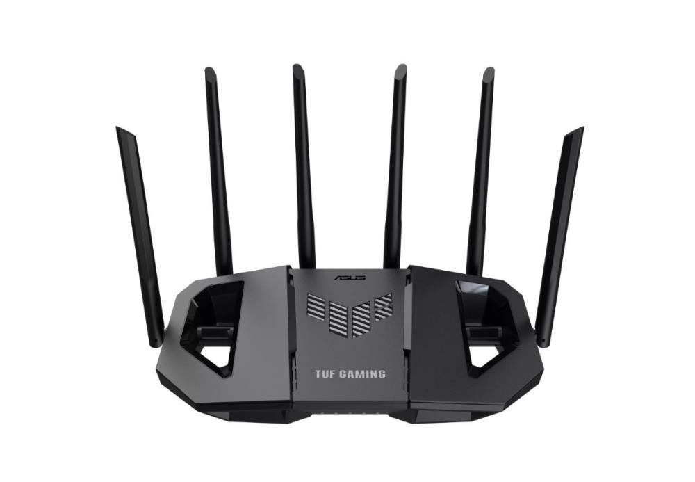 Wireless Router | ASUS | Router | 6500 Mbps | Mesh | Wi-Fi 6 | Wi-Fi 7 | IEEE 802.11a | IEEE 802.11b | IEEE 802.11g | IEEE 802.11ac | IEEE 802.11ax | USB 3.2 | 3x2.5GbE | 1x2.5GbE | Number of antennas 6 | TUFGAMINGBE6500