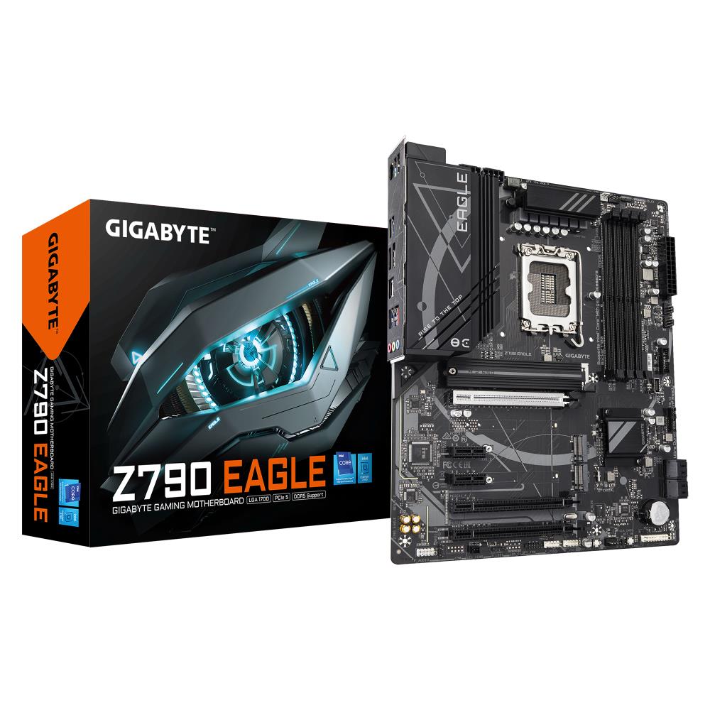 Mainboard | GIGABYTE | Intel Z790 | LGA1700 | ATX | Memory DDR5 | Memory slots 4 | 3xPCI-Express 3.0 1x | 1xPCI-Express 4.0 4x	 | 1xPCI-Express 5.0 16x | 3xM.2 | 1xHDMI | 1xDisplayPort | 6xUSB 2.0 | 6xUSB 3.2 | 1xUSB-C | 1xPS/2 | 1xOptical S/PDIF | 1xRJ45