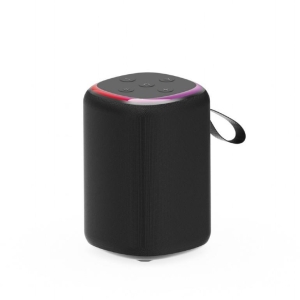 Portable Speaker | GEMBIRD | Black | Wireless | Bluetooth | SPK-BT-LED-08S