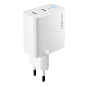 Forever TC-06-40CC GaN Сharger PD / QC / 2x USB-C / 40W