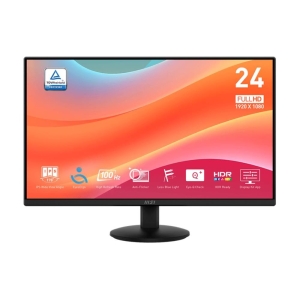 LCD Monitor | MSI | 23.8" | Business | Matte | Panel IPS | 1920x1080 | 16:9 | 100Hz | 1 ms | Tilt | Colour Black | PROMP242L