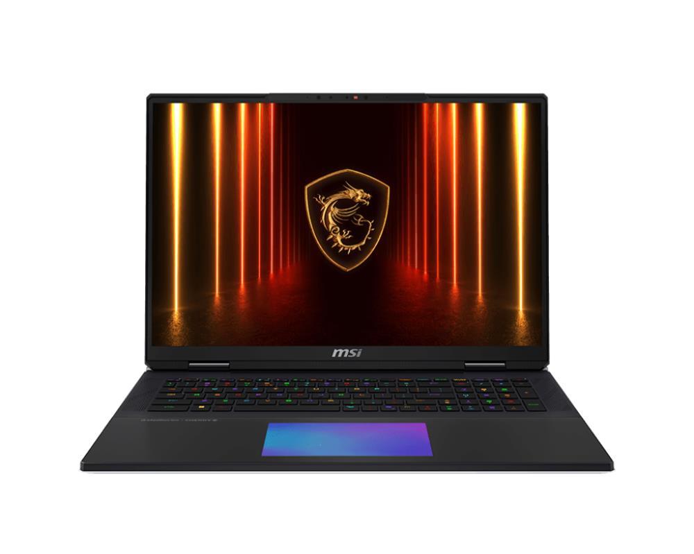 Notebook | MSI | Titan 18 HX AI A2XWJG | CPU  Core Ultra | U9-285HX | 2800 MHz | 18" | 3840x2400 | RAM 64GB | DDR5 | 6400 MHz | SSD 6TB | NVIDIA GeForce RTX 5090 | 24GB | ENG | Card Reader SD Express | Windows 11 Pro | Black | 3.6 kg | TITAN18HXAIA2X